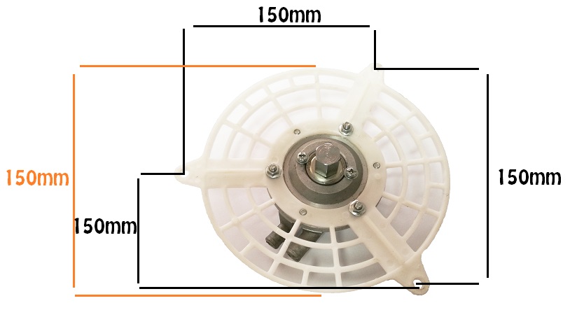 Pompa booster universala pentru atomizor + pinion 3WF-14B